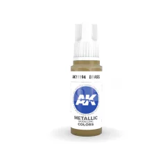   AK-Interactive - Acrylics 3rd generation Brass 17ml - akrilfesték AK11194