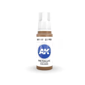   AK-Interactive - Acrylics 3rd generation Copper 17ml - akrilfesték AK11197