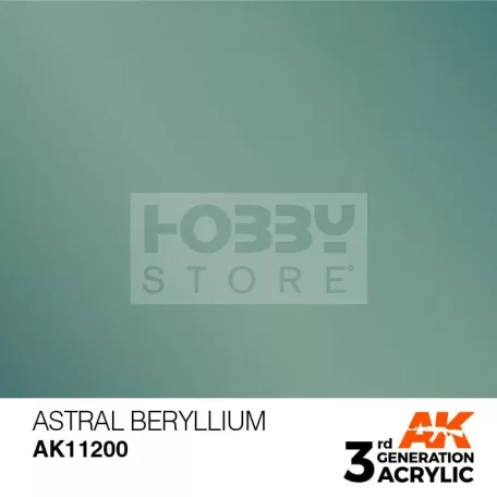 AK-Interactive - Acrylics 3rd generation Astral Beryllium 17ml - akrilfesték AK11200
