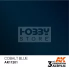 AK-Interactive - Acrylics 3rd generation Cobalt Blue 17ml - akrilfesték AK11201