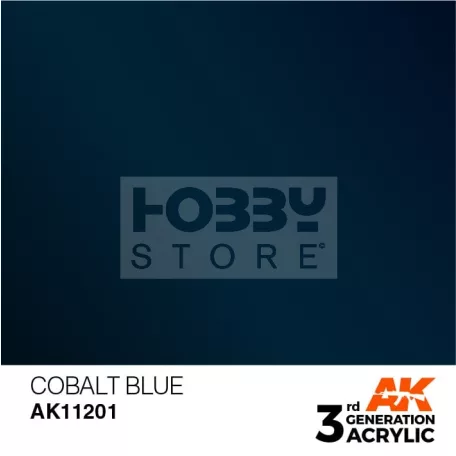 AK-Interactive - Acrylics 3rd generation Cobalt Blue 17ml - akrilfesték AK11201