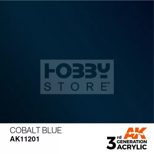 AK-Interactive - Acrylics 3rd generation Cobalt Blue 17ml - akrilfesték AK11201