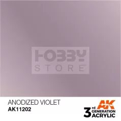   AK-Interactive - Acrylics 3rd generation Anodized Violet 17ml - akrilfesték AK11202