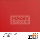 AK-Interactive - Acrylics 3rd generation Foundry Red 17ml - akrilfesték AK11203