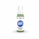 AK-Interactive - Acrylics 3rd generation Metallic Green 17ml - akrilfesték AK11205