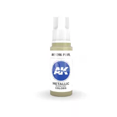   AK-Interactive - Acrylics 3rd generation Pearl 17ml - akrilfesték AK11206