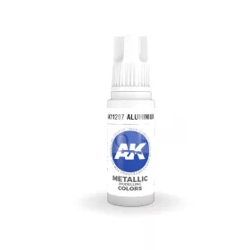   AK-Interactive - Acrylics 3rd generation Aluminium 17ml - akrilfesték AK11207