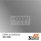 AK-Interactive - Acrylics 3rd generation Dark Aluminium 17ml - akrilfesték AK11208