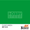 AK-Interactive - Acrylics 3rd generation Clear Green 17ml - akrilfesték AK11216