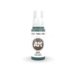   AK-Interactive - Acrylics 3rd generation Turquoise INK 17ml - akrilfesték AK11220