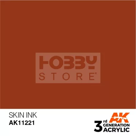 AK-Interactive - Acrylics 3rd generation Skin INK 17ml - akrilfesték AK11221