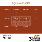 AK-Interactive - Acrylics 3rd generation Skin INK 17ml - akrilfesték AK11221