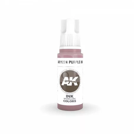 AK-Interactive - Acrylics 3rd generation Cardinal Violet INK 17ml - akrilfesték AK11224