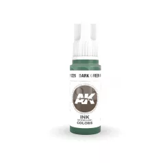   AK-Interactive - Acrylics 3rd generation Dark Green INK 17ml - akrilfesték AK11226