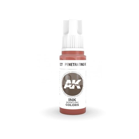 AK-Interactive - Acrylics 3rd generation Penetrating Red INK 17ml - akrilfesték AK11227