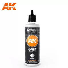  AK-Interactive -  3rd Generation Matt Varnish 100 ml - matt lakk AK11237
