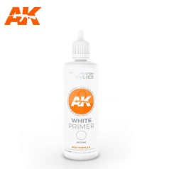   AK-Interactive - White Primer 100 ml  3rd Generation - alapozó akrilfesték AK11240