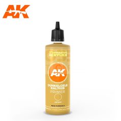   AK-Interactive - Dunkelgelb RAL 7028 Dark yellow Surface primer 100Ml - alapozó akrilfesték AK11245