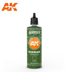   AK-Interactive - Russian green surface primer 100Ml - alapozó akrilfesték AK11246