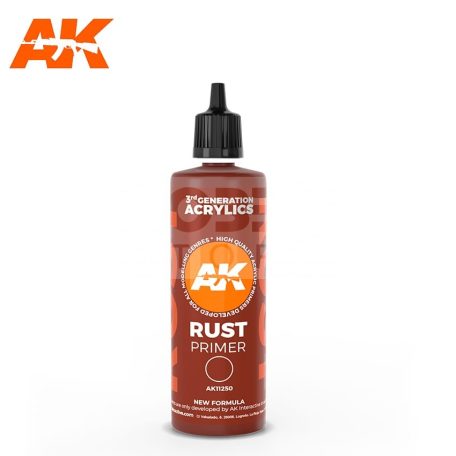 AK-Interactive - Rust surface primer 100Ml - alapozó akrilfesték AK11250