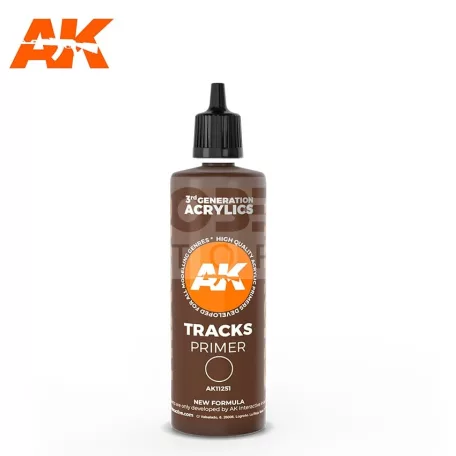 AK-Interactive - Tracks surface primer 100Ml - alapozó akrilfesték AK11251