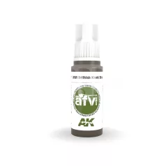   AK-Interactive - Acrylics 3rd generation WWI British Khaki Brown Base - akrilfesték AK11301