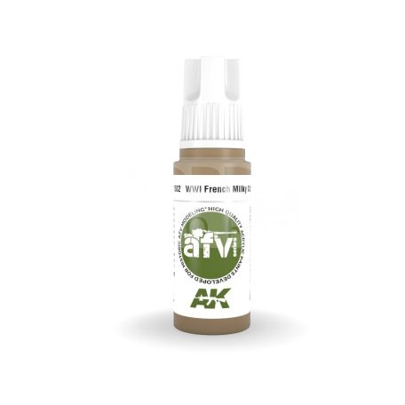 AK-Interactive - Acrylics 3rd generation WWI French Milky Coffee - akrilfesték AK11302
