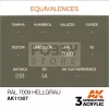 AK-Interactive - Acrylics 3rd generation RAL 7009 Hellgrau - akrilfesték AK11307