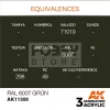 AK-Interactive - Acrylics 3rd generation RAL 6007 GrĂĽn  - akrilfesték AK11308