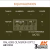 AK-Interactive - Acrylics 3rd generation RAL 6003 Olivgrün opt.2 - akrilfesték AK11310