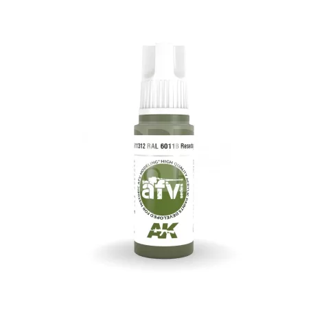 AK-Interactive - Acrylics 3rd generation RAL 6011B Resedagrün - akrilfesték AK11312