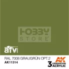 AK-Interactive - Acrylics 3rd generation RAL 7008 Graugrün Opt 2 - akrilfesték AK11314