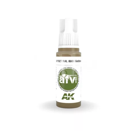 AK-Interactive - Acrylics 3rd generation RAL 8000 Gelbbraun - akrilfesték AK11327