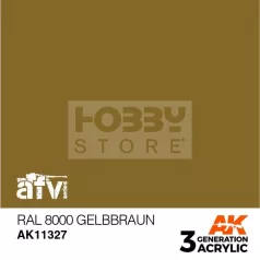   AK-Interactive - Acrylics 3rd generation RAL 8000 Gelbbraun - akrilfesték AK11327