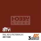 AK-Interactive - Acrylics 3rd generation RAL 8012 Rotbraun - akrilfesték AK11328