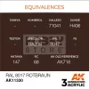 AK-Interactive - Acrylics 3rd generation RAL 8017 Rotbraun - akrilfesték AK11330