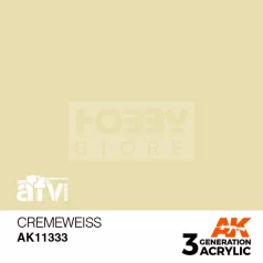   AK-Interactive - Acrylics 3rd generation Cremeweiss - akrilfesték AK11333