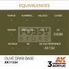 AK-Interactive - Acrylics 3rd generation Olive Drab Base - akrilfesték AK11334