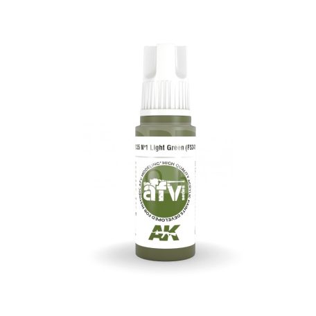 AK-Interactive - Acrylics 3rd generation NÂş1 Light Green (FS34151) - akrilfesték AK11335