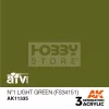 AK-Interactive - Acrylics 3rd generation NÂş1 Light Green (FS34151) - akrilfesték AK11335