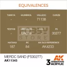 AK-Interactive - Acrylics 3rd generation MERDC Sand (FS30277) - akrilfesték AK11343