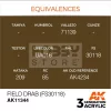AK-Interactive - Acrylics 3rd generation Field Drab (FS30118) - akrilfesték AK11344