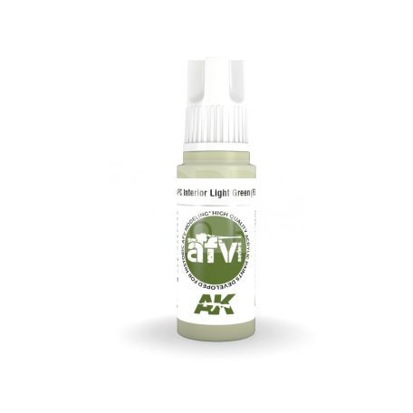 AK-Interactive - Acrylics 3rd generation APC Interior Light Green (FS24533) - akrilfesték AK11345