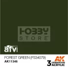 AK-Interactive - Acrylics 3rd generation Forest Green (FS34079) - akrilfesték AK11346
