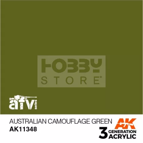 AK-Interactive - Acrylics 3rd generation Australian Camouflage Green - akrilfesték AK11348