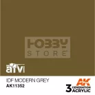 AK-Interactive - Acrylics 3rd generation IDF Modern Grey - akrilfesték AK11352