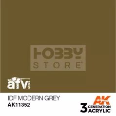   AK-Interactive - Acrylics 3rd generation IDF Modern Grey - akrilfesték AK11352