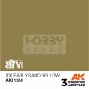 AK-Interactive - Acrylics 3rd generation IDF Early Sand Yellow - akrilfesték AK11354