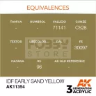 AK-Interactive - Acrylics 3rd generation IDF Early Sand Yellow - akrilfesték AK11354