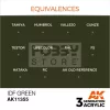 AK-Interactive - Acrylics 3rd generation IDF Green - akrilfesték AK11355